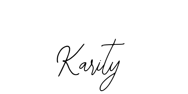 if you are searching for the best signature style for your name Karity. so please give up your signature search. here we have designed multiple signature styles  using Bearetta-2O07w. Karity signature style 12 images and pictures png