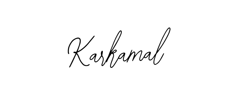 Karkamal stylish signature style. Best Handwritten Sign (Bearetta-2O07w) for my name. Handwritten Signature Collection Ideas for my name Karkamal. Karkamal signature style 12 images and pictures png