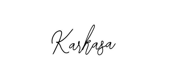 The best way (Bearetta-2O07w) to make a short signature is to pick only two or three words in your name. The name Karkasa include a total of six letters. For converting this name. Karkasa signature style 12 images and pictures png