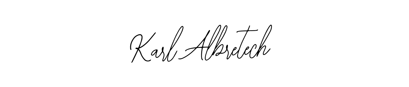 Karl Albretech stylish signature style. Best Handwritten Sign (Bearetta-2O07w) for my name. Handwritten Signature Collection Ideas for my name Karl Albretech. Karl Albretech signature style 12 images and pictures png