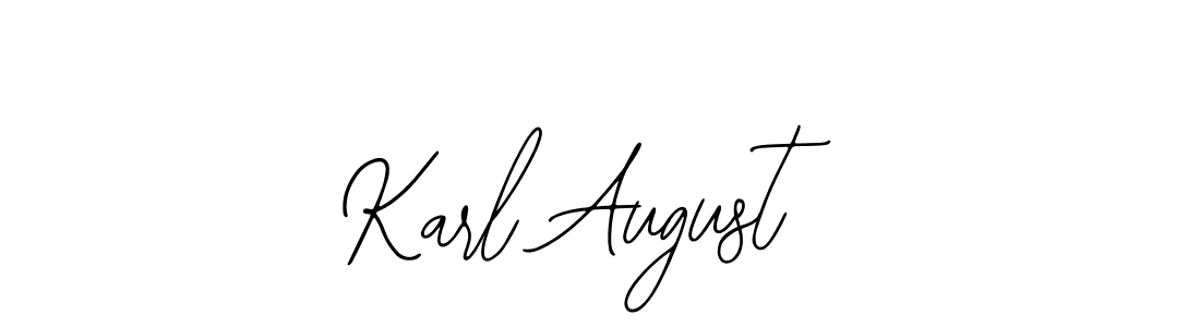 Use a signature maker to create a handwritten signature online. With this signature software, you can design (Bearetta-2O07w) your own signature for name Karl August. Karl August signature style 12 images and pictures png