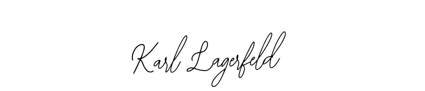 How to make Karl Lagerfeld name signature. Use Bearetta-2O07w style for creating short signs online. This is the latest handwritten sign. Karl Lagerfeld signature style 12 images and pictures png