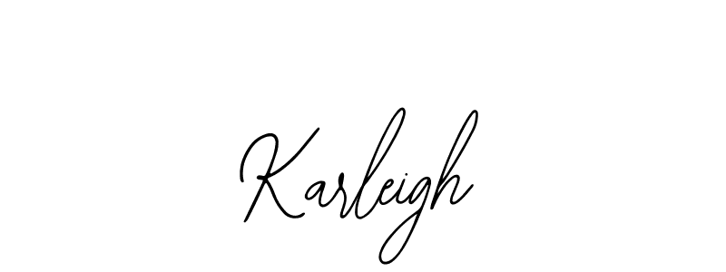 How to make Karleigh signature? Bearetta-2O07w is a professional autograph style. Create handwritten signature for Karleigh name. Karleigh signature style 12 images and pictures png