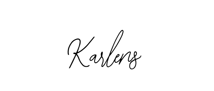 How to Draw Karlens signature style? Bearetta-2O07w is a latest design signature styles for name Karlens. Karlens signature style 12 images and pictures png