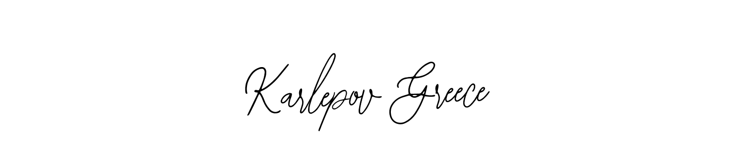 It looks lik you need a new signature style for name Karlepov Greece. Design unique handwritten (Bearetta-2O07w) signature with our free signature maker in just a few clicks. Karlepov Greece signature style 12 images and pictures png