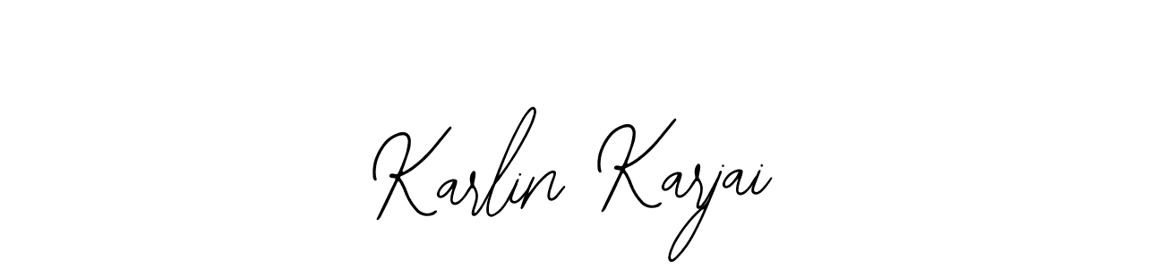 It looks lik you need a new signature style for name Karlin Karjai. Design unique handwritten (Bearetta-2O07w) signature with our free signature maker in just a few clicks. Karlin Karjai signature style 12 images and pictures png