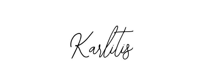 Make a beautiful signature design for name Karlitis. Use this online signature maker to create a handwritten signature for free. Karlitis signature style 12 images and pictures png