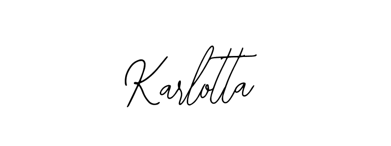 The best way (Bearetta-2O07w) to make a short signature is to pick only two or three words in your name. The name Karlotta include a total of six letters. For converting this name. Karlotta signature style 12 images and pictures png