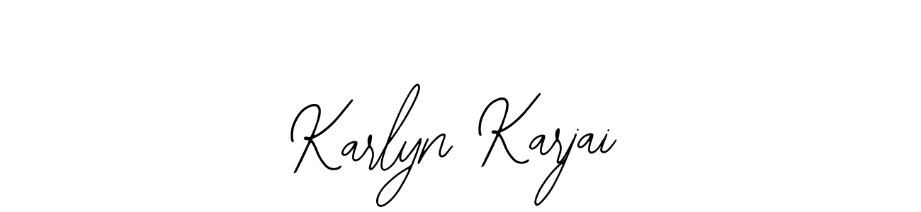 if you are searching for the best signature style for your name Karlyn Karjai. so please give up your signature search. here we have designed multiple signature styles  using Bearetta-2O07w. Karlyn Karjai signature style 12 images and pictures png