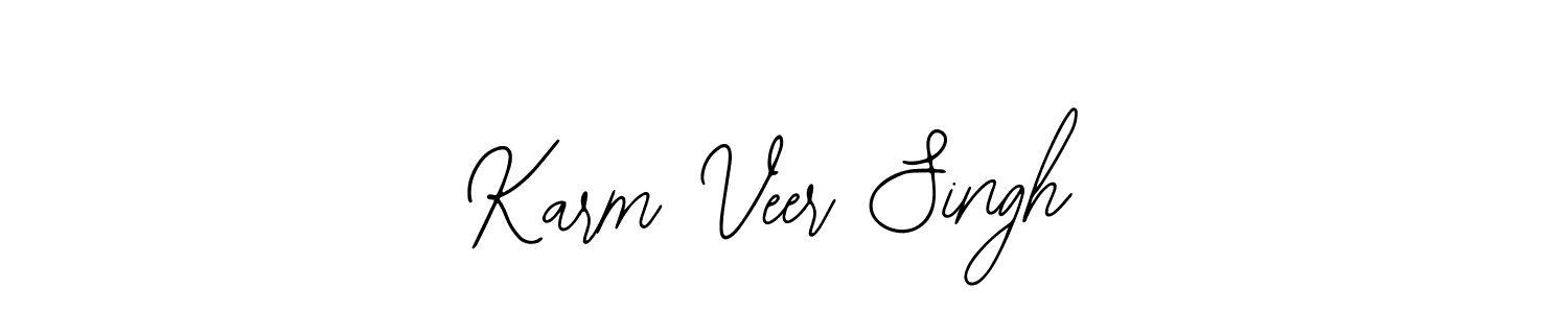 Also we have Karm Veer Singh name is the best signature style. Create professional handwritten signature collection using Bearetta-2O07w autograph style. Karm Veer Singh signature style 12 images and pictures png