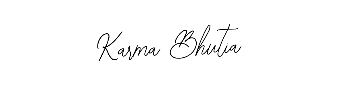 The best way (Bearetta-2O07w) to make a short signature is to pick only two or three words in your name. The name Karma Bhutia include a total of six letters. For converting this name. Karma Bhutia signature style 12 images and pictures png