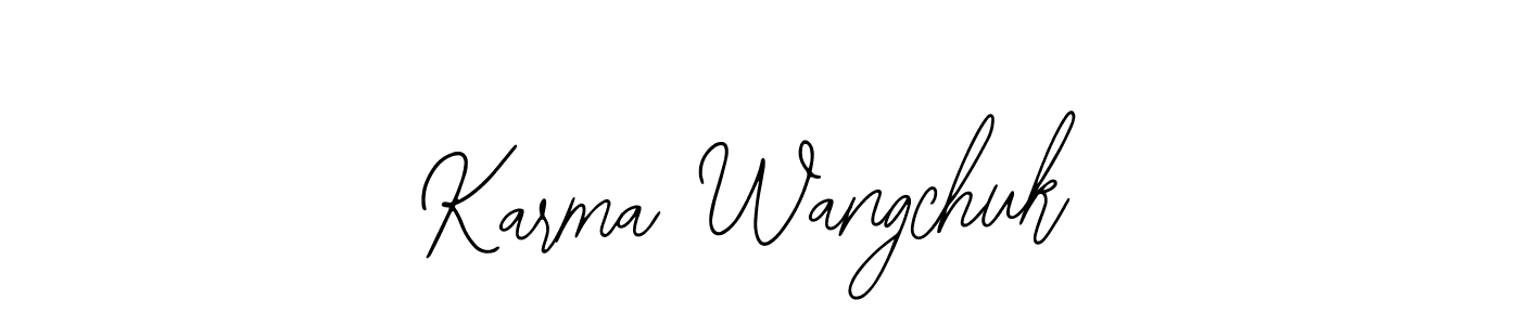 Make a beautiful signature design for name Karma Wangchuk. Use this online signature maker to create a handwritten signature for free. Karma Wangchuk signature style 12 images and pictures png