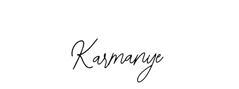 Also we have Karmanye name is the best signature style. Create professional handwritten signature collection using Bearetta-2O07w autograph style. Karmanye signature style 12 images and pictures png