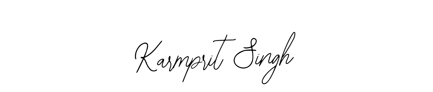 Make a beautiful signature design for name Karmprit Singh. With this signature (Bearetta-2O07w) style, you can create a handwritten signature for free. Karmprit Singh signature style 12 images and pictures png