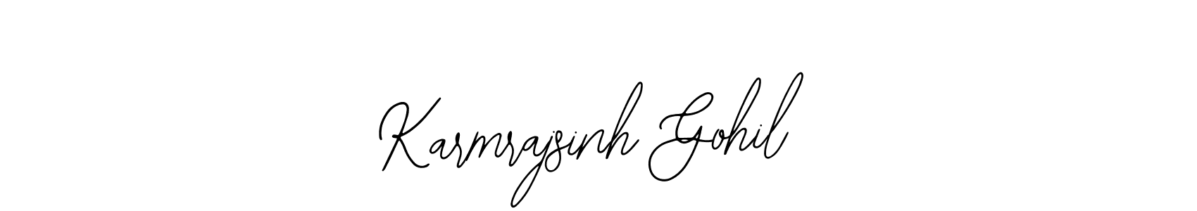 You can use this online signature creator to create a handwritten signature for the name Karmrajsinh Gohil. This is the best online autograph maker. Karmrajsinh Gohil signature style 12 images and pictures png