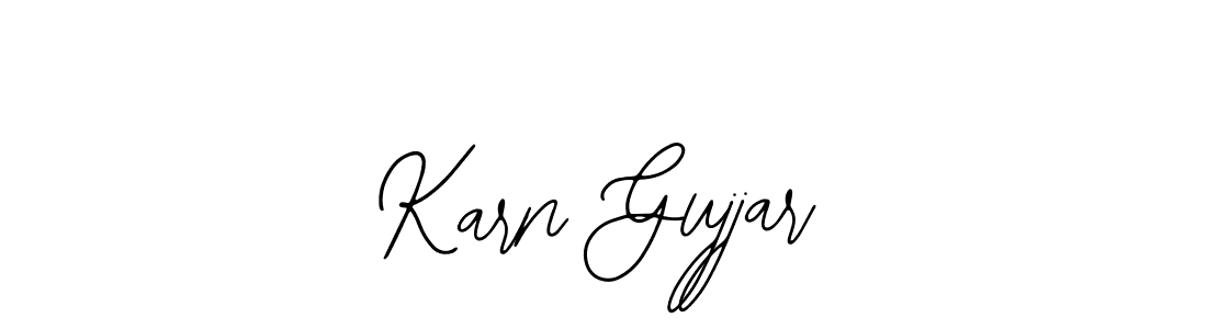 The best way (Bearetta-2O07w) to make a short signature is to pick only two or three words in your name. The name Karn Gujjar include a total of six letters. For converting this name. Karn Gujjar signature style 12 images and pictures png