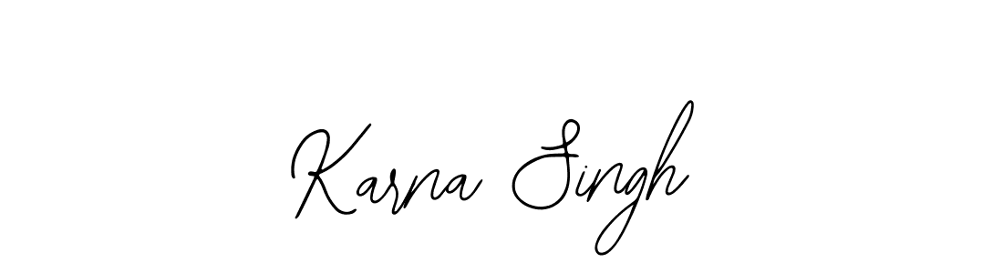 Similarly Bearetta-2O07w is the best handwritten signature design. Signature creator online .You can use it as an online autograph creator for name Karna Singh. Karna Singh signature style 12 images and pictures png