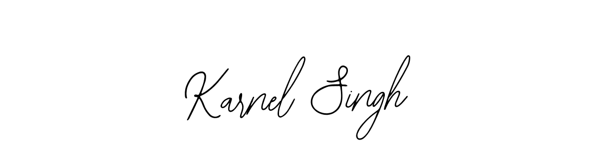 How to Draw Karnel Singh signature style? Bearetta-2O07w is a latest design signature styles for name Karnel Singh. Karnel Singh signature style 12 images and pictures png