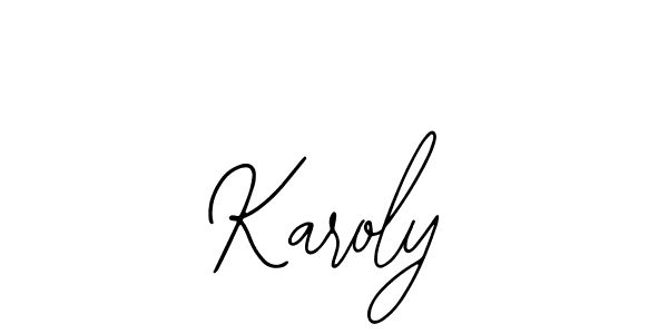 The best way (Bearetta-2O07w) to make a short signature is to pick only two or three words in your name. The name Karoly include a total of six letters. For converting this name. Karoly signature style 12 images and pictures png