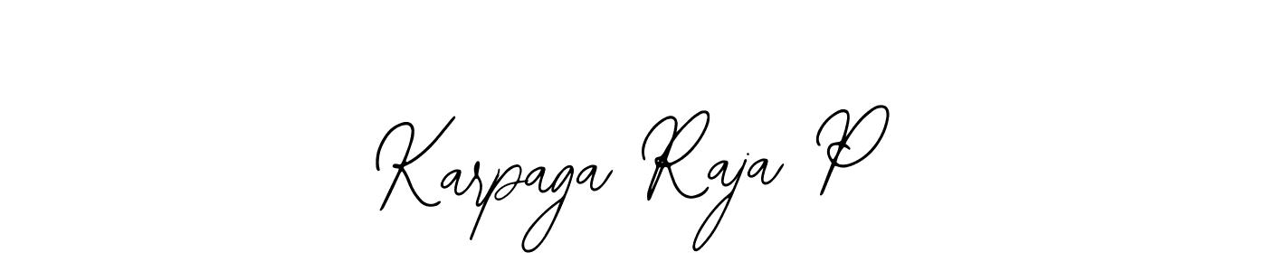 Design your own signature with our free online signature maker. With this signature software, you can create a handwritten (Bearetta-2O07w) signature for name Karpaga Raja P. Karpaga Raja P signature style 12 images and pictures png