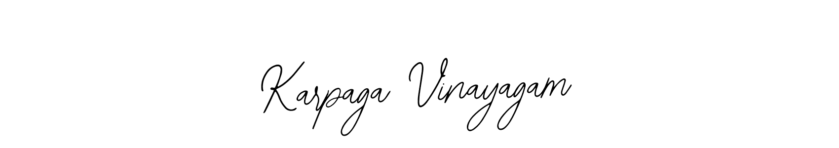 You should practise on your own different ways (Bearetta-2O07w) to write your name (Karpaga Vinayagam) in signature. don't let someone else do it for you. Karpaga Vinayagam signature style 12 images and pictures png