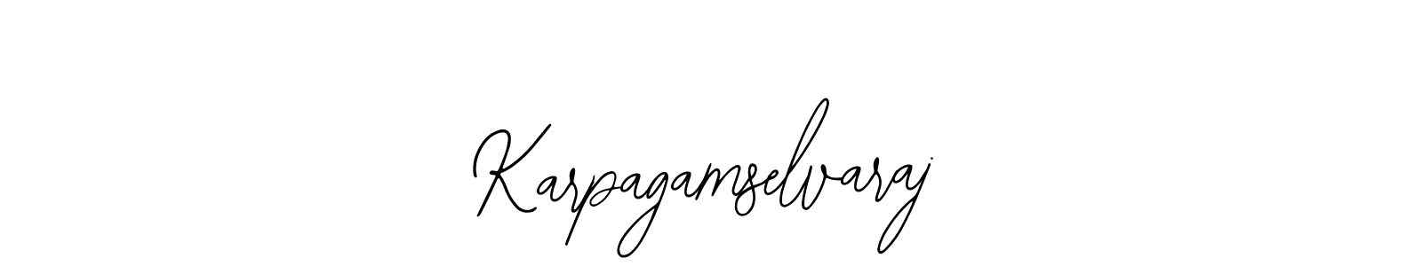 Make a beautiful signature design for name Karpagamselvaraj. Use this online signature maker to create a handwritten signature for free. Karpagamselvaraj signature style 12 images and pictures png