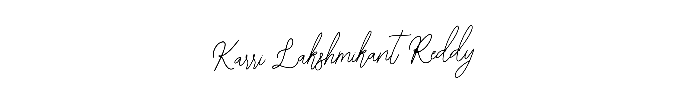 Also You can easily find your signature by using the search form. We will create Karri Lakshmikant Reddy name handwritten signature images for you free of cost using Bearetta-2O07w sign style. Karri Lakshmikant Reddy signature style 12 images and pictures png