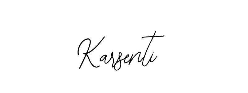 Create a beautiful signature design for name Karsenti. With this signature (Bearetta-2O07w) fonts, you can make a handwritten signature for free. Karsenti signature style 12 images and pictures png