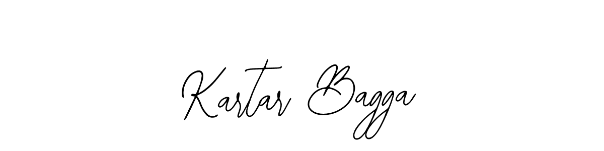 Similarly Bearetta-2O07w is the best handwritten signature design. Signature creator online .You can use it as an online autograph creator for name Kartar Bagga. Kartar Bagga signature style 12 images and pictures png