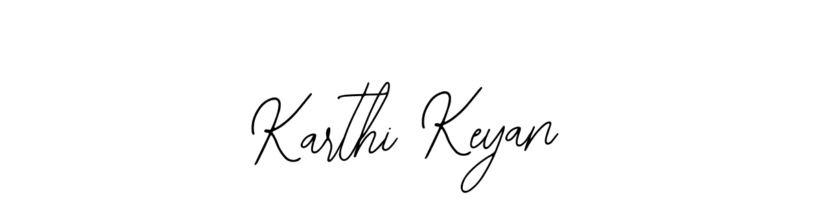 You should practise on your own different ways (Bearetta-2O07w) to write your name (Karthi Keyan) in signature. don't let someone else do it for you. Karthi Keyan signature style 12 images and pictures png