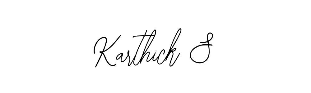 Make a short Karthick S signature style. Manage your documents anywhere anytime using Bearetta-2O07w. Create and add eSignatures, submit forms, share and send files easily. Karthick S signature style 12 images and pictures png