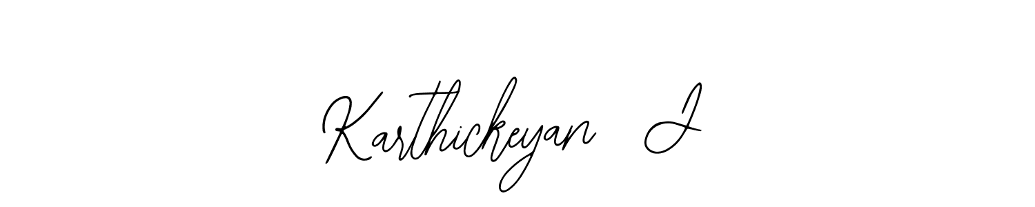 if you are searching for the best signature style for your name Karthickeyan  J. so please give up your signature search. here we have designed multiple signature styles  using Bearetta-2O07w. Karthickeyan  J signature style 12 images and pictures png