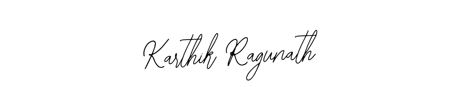 Use a signature maker to create a handwritten signature online. With this signature software, you can design (Bearetta-2O07w) your own signature for name Karthik Ragunath. Karthik Ragunath signature style 12 images and pictures png