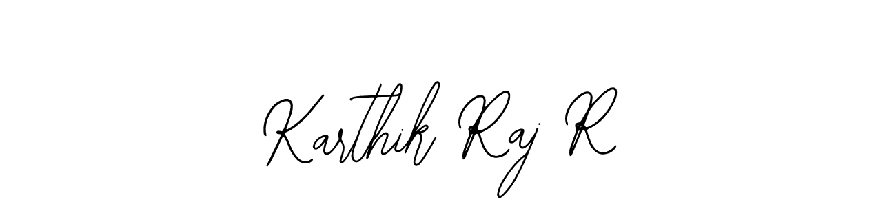 Design your own signature with our free online signature maker. With this signature software, you can create a handwritten (Bearetta-2O07w) signature for name Karthik Raj R. Karthik Raj R signature style 12 images and pictures png