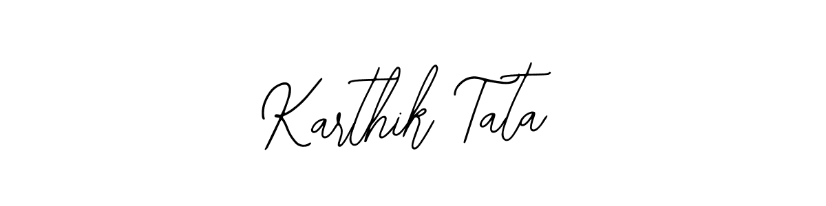 Make a beautiful signature design for name Karthik Tata. Use this online signature maker to create a handwritten signature for free. Karthik Tata signature style 12 images and pictures png