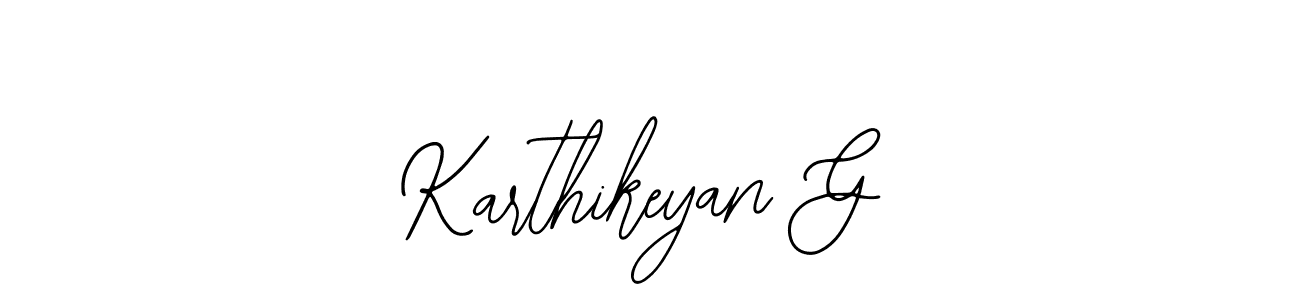 You can use this online signature creator to create a handwritten signature for the name Karthikeyan G. This is the best online autograph maker. Karthikeyan G signature style 12 images and pictures png