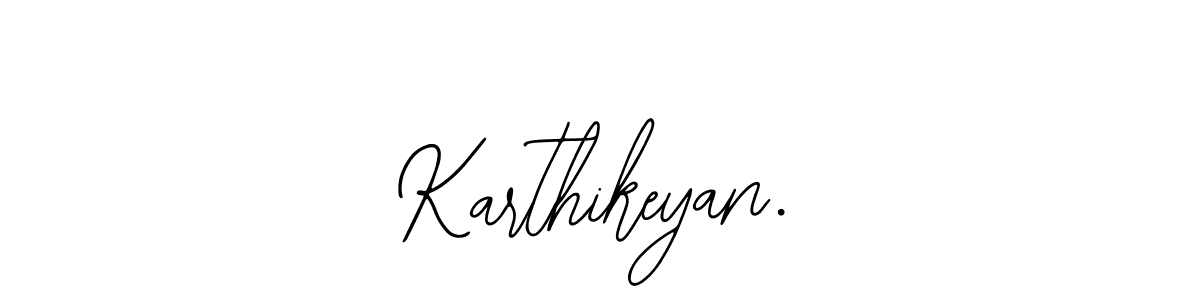 You should practise on your own different ways (Bearetta-2O07w) to write your name (Karthikeyan.) in signature. don't let someone else do it for you. Karthikeyan. signature style 12 images and pictures png