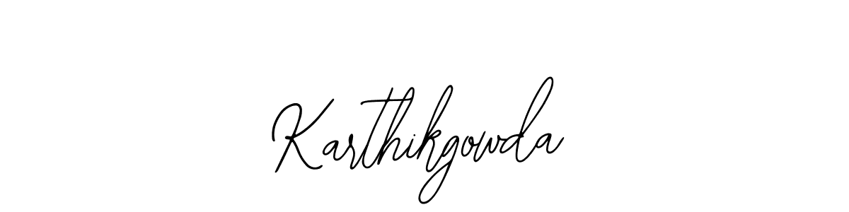 Create a beautiful signature design for name Karthikgowda. With this signature (Bearetta-2O07w) fonts, you can make a handwritten signature for free. Karthikgowda signature style 12 images and pictures png