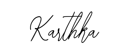 Make your name Karthka memorable on every contract using Bearetta-2O07w autograph style. Instant transparent background export available. Karthka signature style 12 images and pictures png