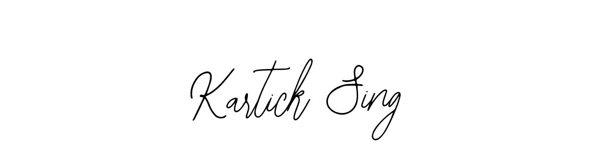 This is the best signature style for the Kartick Sing name. Also you like these signature font (Bearetta-2O07w). Mix name signature. Kartick Sing signature style 12 images and pictures png