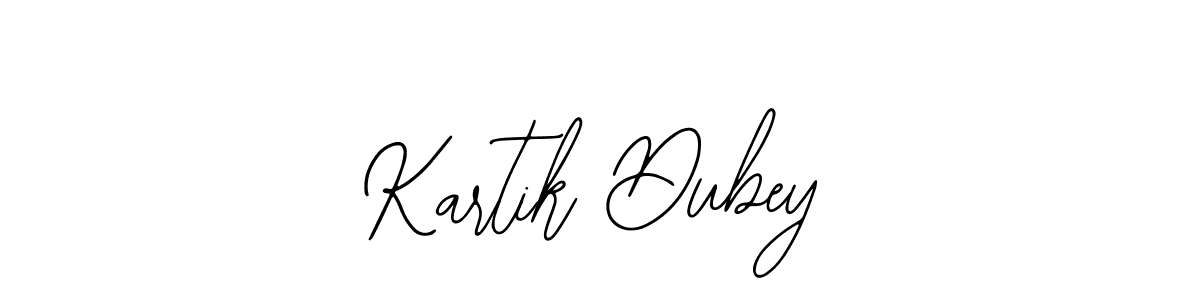 You should practise on your own different ways (Bearetta-2O07w) to write your name (Kartik Dubey) in signature. don't let someone else do it for you. Kartik Dubey signature style 12 images and pictures png