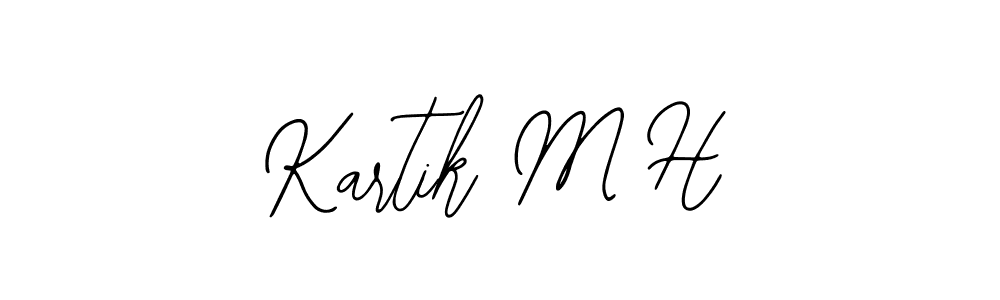 Once you've used our free online signature maker to create your best signature Bearetta-2O07w style, it's time to enjoy all of the benefits that Kartik M H name signing documents. Kartik M H signature style 12 images and pictures png