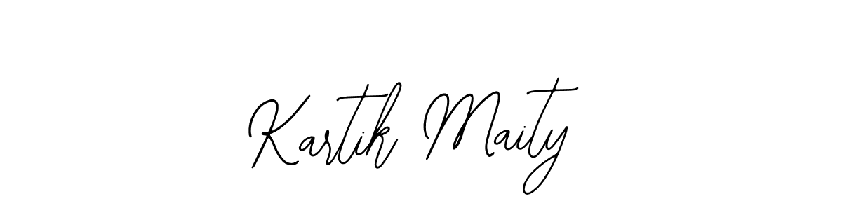 Design your own signature with our free online signature maker. With this signature software, you can create a handwritten (Bearetta-2O07w) signature for name Kartik Maity. Kartik Maity signature style 12 images and pictures png