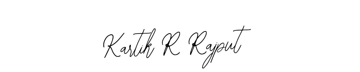 Kartik R Rajput stylish signature style. Best Handwritten Sign (Bearetta-2O07w) for my name. Handwritten Signature Collection Ideas for my name Kartik R Rajput. Kartik R Rajput signature style 12 images and pictures png