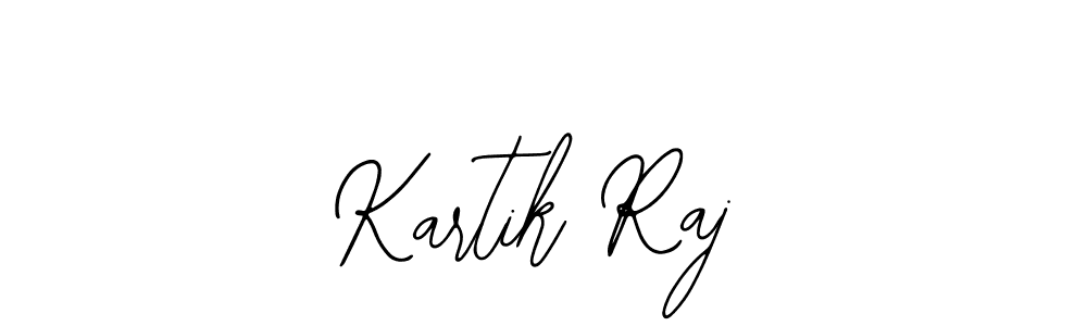 Design your own signature with our free online signature maker. With this signature software, you can create a handwritten (Bearetta-2O07w) signature for name Kartik Raj. Kartik Raj signature style 12 images and pictures png