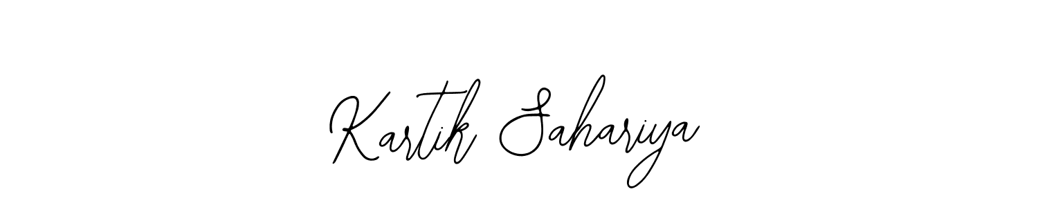 Similarly Bearetta-2O07w is the best handwritten signature design. Signature creator online .You can use it as an online autograph creator for name Kartik Sahariya. Kartik Sahariya signature style 12 images and pictures png