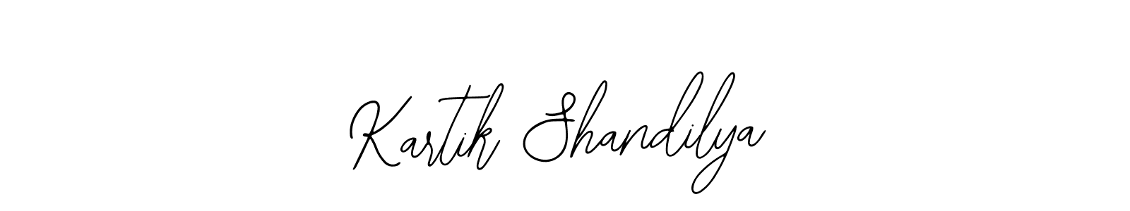 Kartik Shandilya stylish signature style. Best Handwritten Sign (Bearetta-2O07w) for my name. Handwritten Signature Collection Ideas for my name Kartik Shandilya. Kartik Shandilya signature style 12 images and pictures png