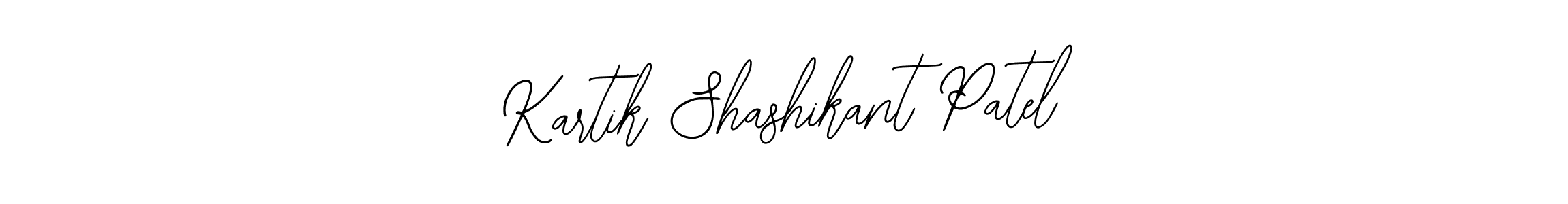 You should practise on your own different ways (Bearetta-2O07w) to write your name (Kartik Shashikant Patel) in signature. don't let someone else do it for you. Kartik Shashikant Patel signature style 12 images and pictures png