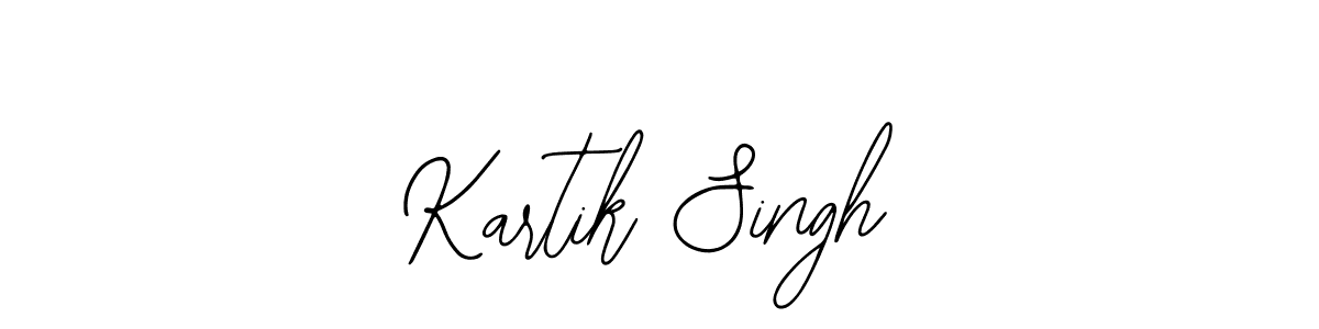 The best way (Bearetta-2O07w) to make a short signature is to pick only two or three words in your name. The name Kartik Singh include a total of six letters. For converting this name. Kartik Singh signature style 12 images and pictures png