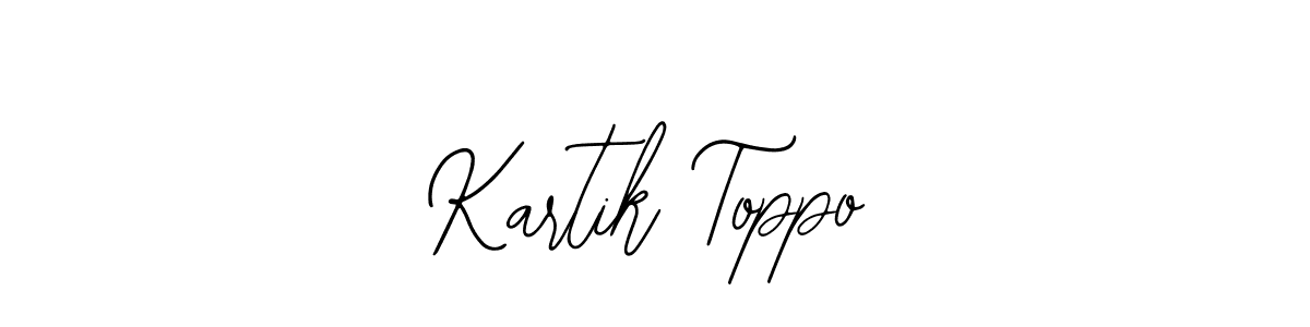 How to Draw Kartik Toppo signature style? Bearetta-2O07w is a latest design signature styles for name Kartik Toppo. Kartik Toppo signature style 12 images and pictures png